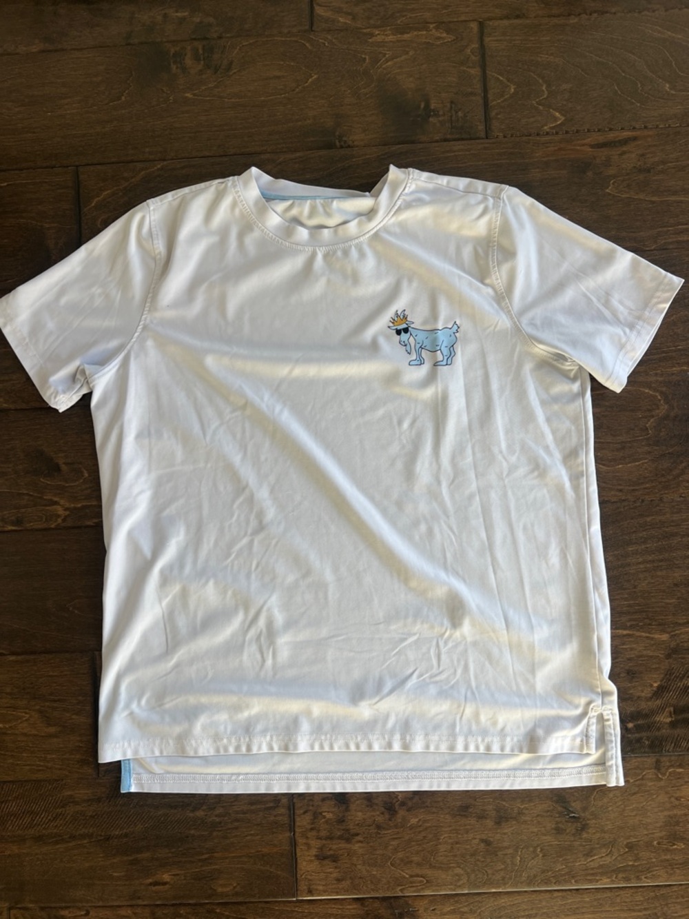 GOAT USA Men’s small athletic material  Short-Sleeve Crew Tee